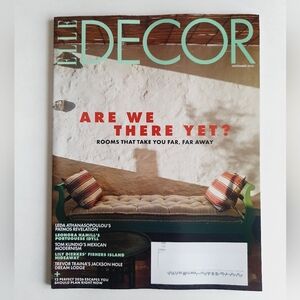 Elle Decor Magazine November, 2025 Are We There Yet Rooms That Take You Far Away